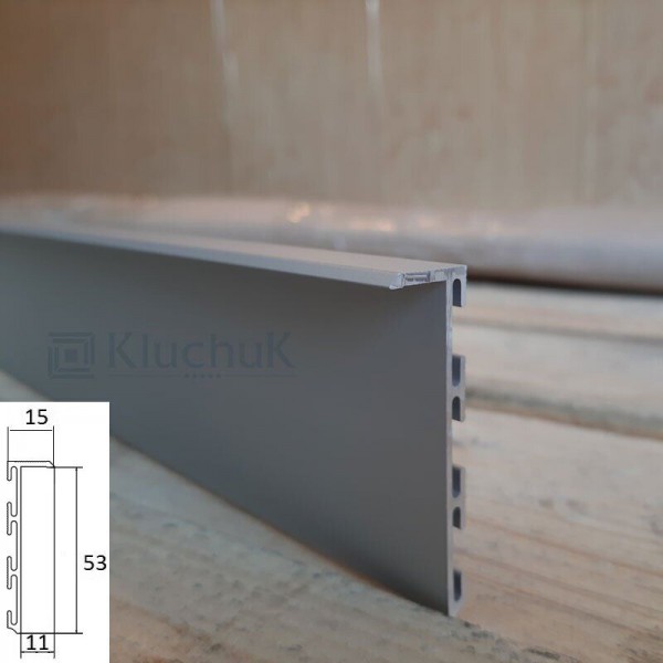 Плинтус Kluchuk Скрытого монтажа 53
