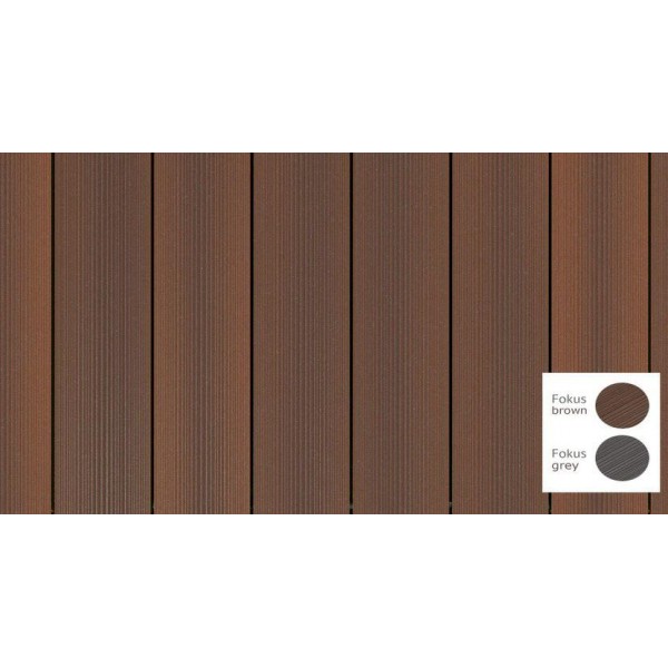 Терасна дошка EasyDeck DOLOMIT Focus Brown купить в Киеве © Parket-Home Терасна дошка EasyDeck DOLOMIT Focus Brown