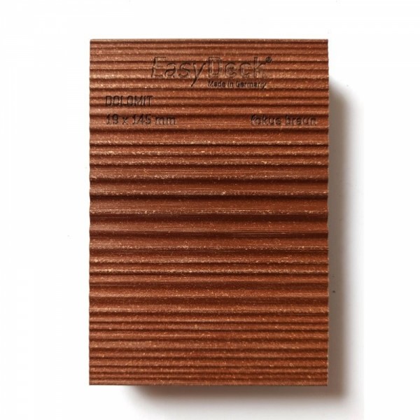 Терасна дошка EasyDeck DOLOMIT Focus Brown купить в Киеве © Parket-Home Терасна дошка EasyDeck DOLOMIT Focus Brown