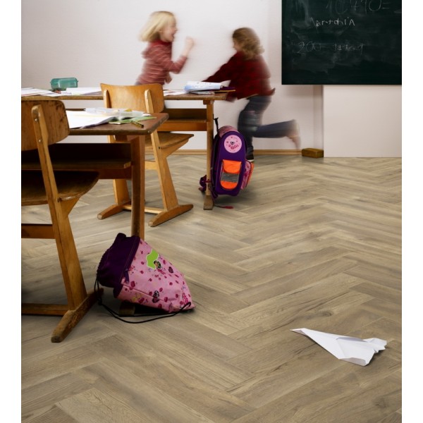 Ламинат Kronotex Herringbone 4764 Петтерсон Дуб Натуральный купить в Киеве © Parket-Home Ламинат Kronotex Herringbone 4764 Петтерсон Дуб Натуральный