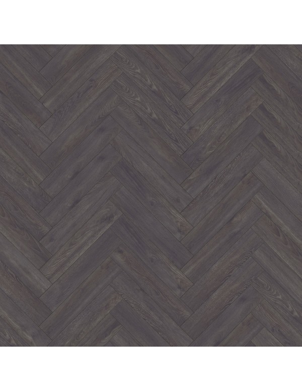 Ламинат Kronotex Herringbone 6010 Дуб Эльба Черный