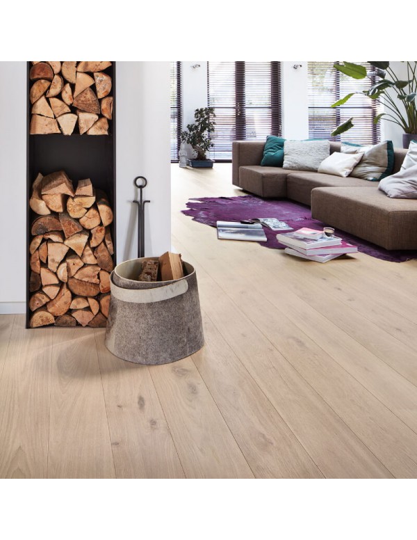 Паркетна дошка Meister Limed off-white oak lively PD400
