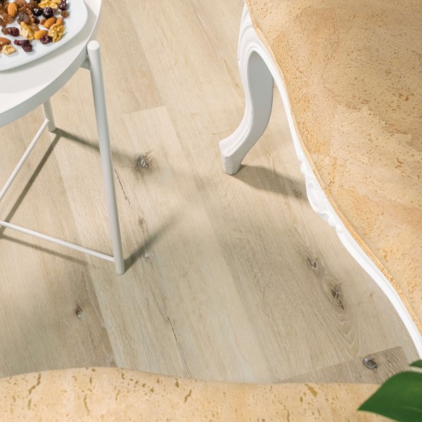Виниловый пол Corkart SPC Rigid Click 9530 Khaki Winter Oak